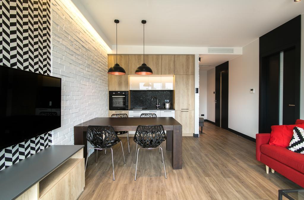 Grand Apartments Wave- Na Fali Sopot Esterno foto