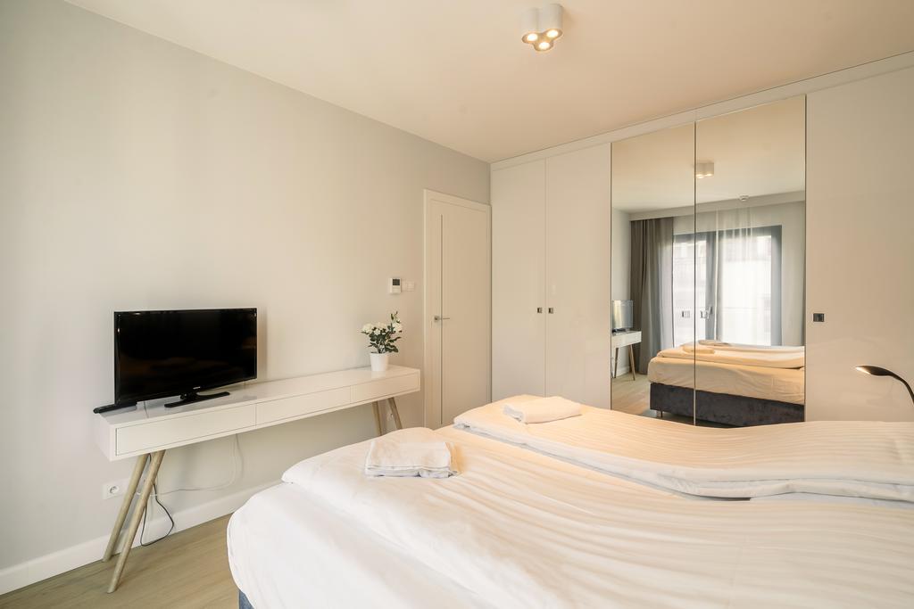 Grand Apartments Wave- Na Fali Sopot Esterno foto