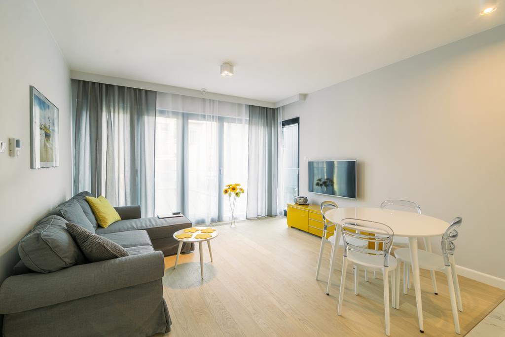Grand Apartments Wave- Na Fali Sopot Esterno foto